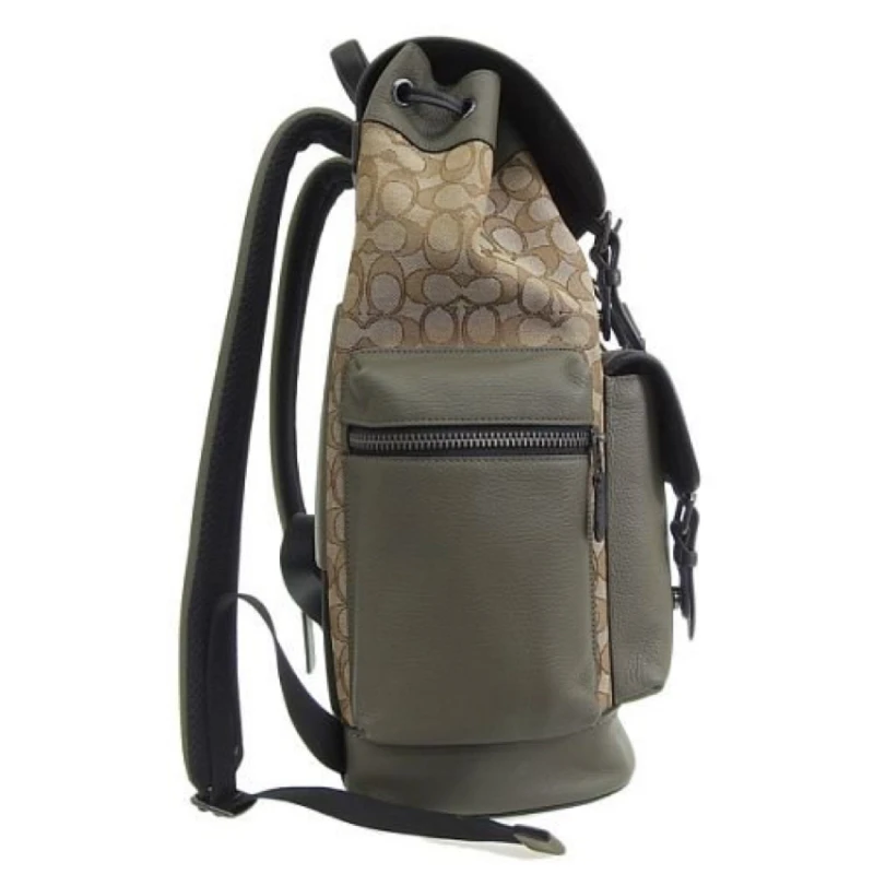 Men's leather brand backpack coach sprint backpack trend AliExpress