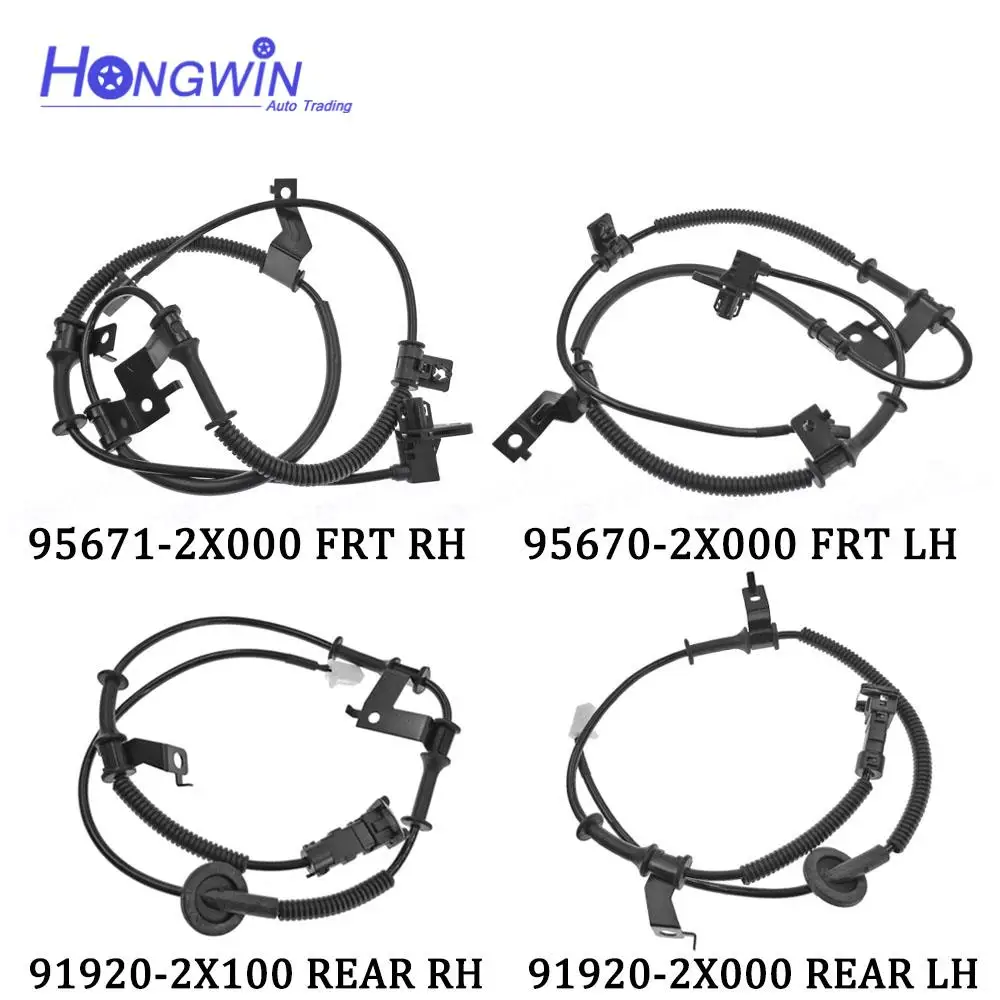 91920-2X000 91920-2X100 919202X000 919202X100 Front Rear Left Right ABS Speed Sensor Fits Hyundai Kia Soul 1.6L 10-13 2.0L 2010