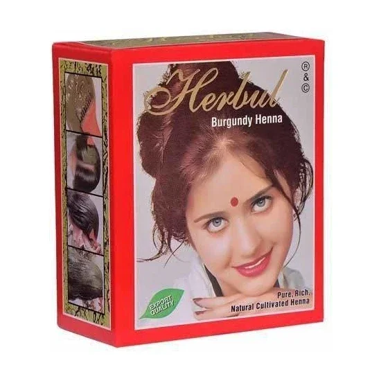 

Indian Henna Claret Red 6 pcs 60 gr