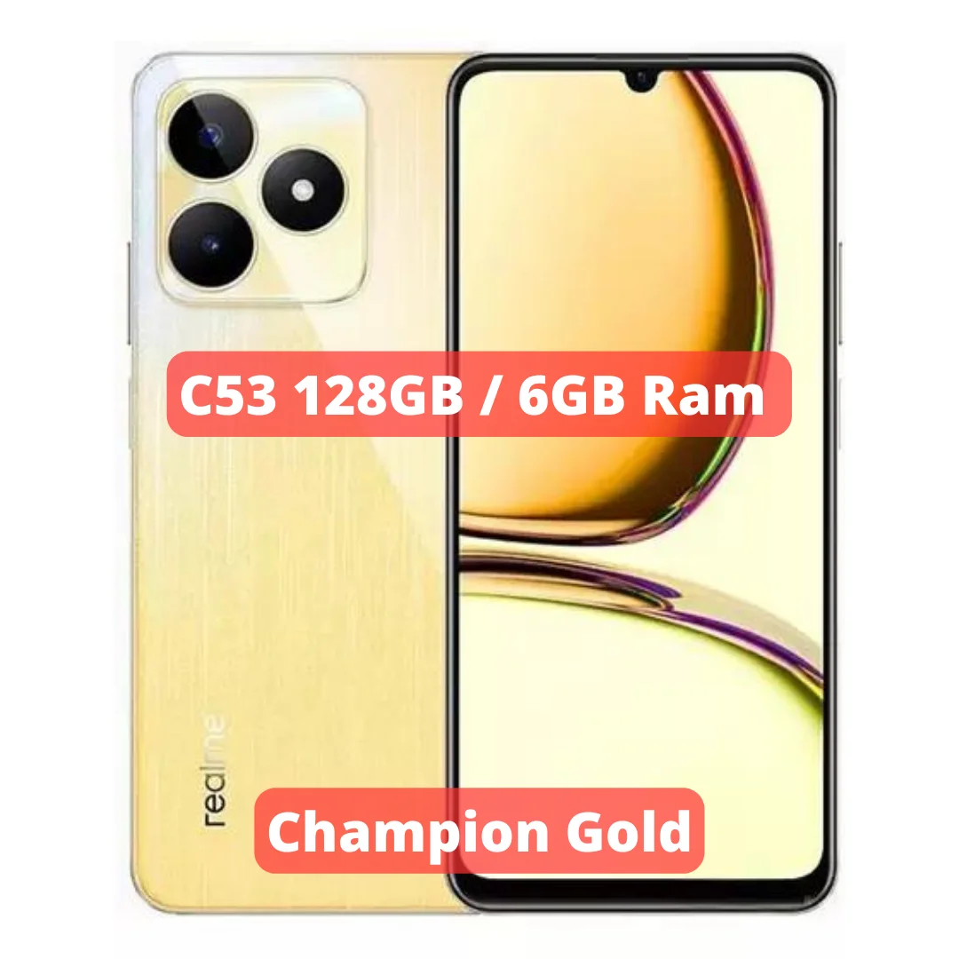 realme C53, Champion Gold, 4GB RAM, 128GB Storage