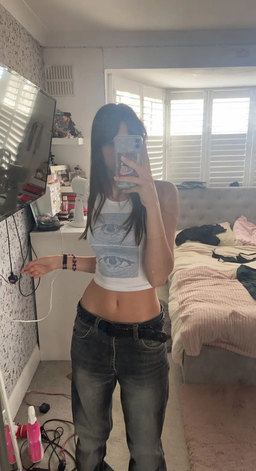 Vintage Brown Halter Camisole Crop Top photo review