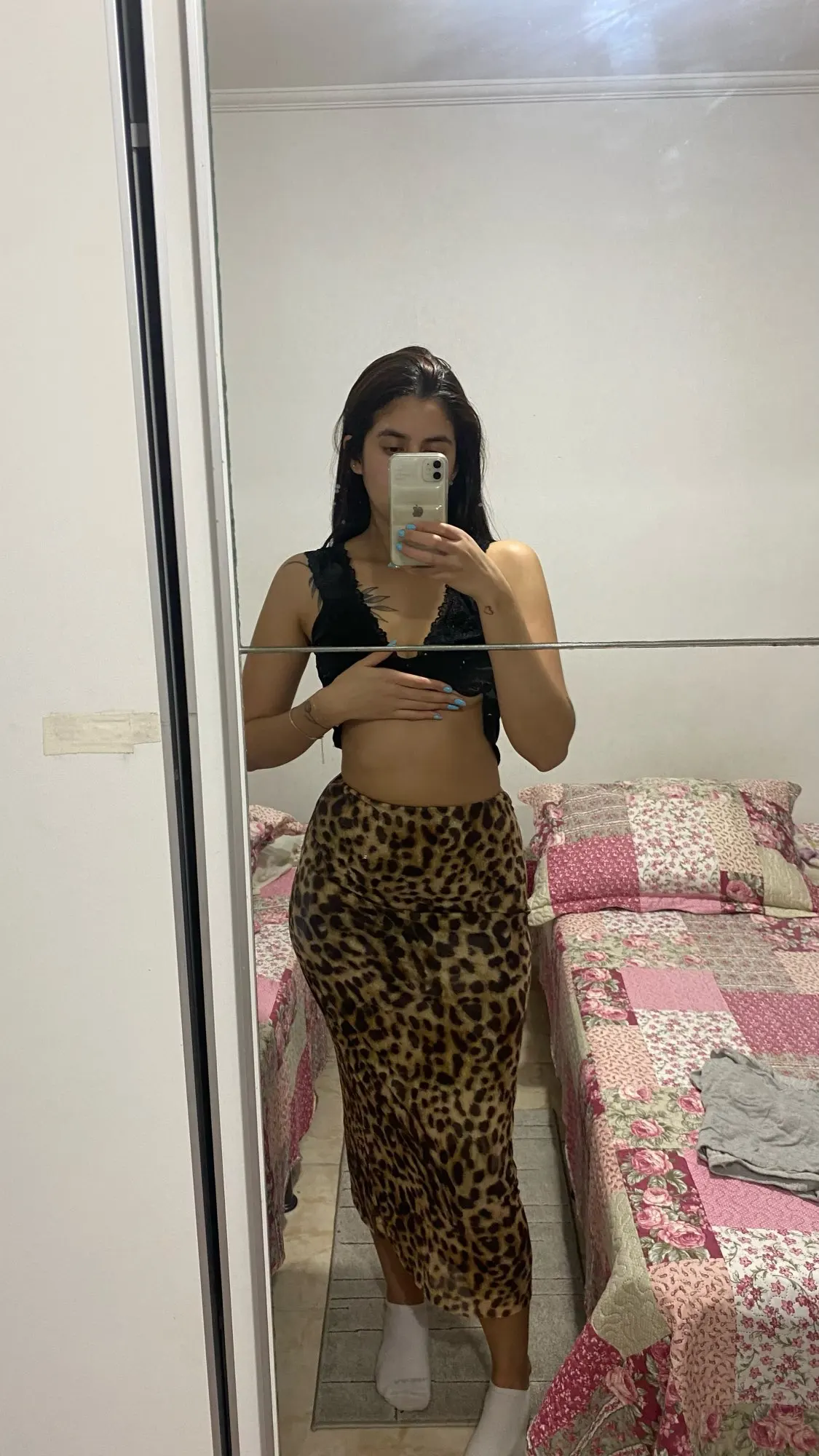 ASDS women's skirts leopard midi skirt woman vintage high waist skirts for women print summer long skirt stylish elegant skirts photo review