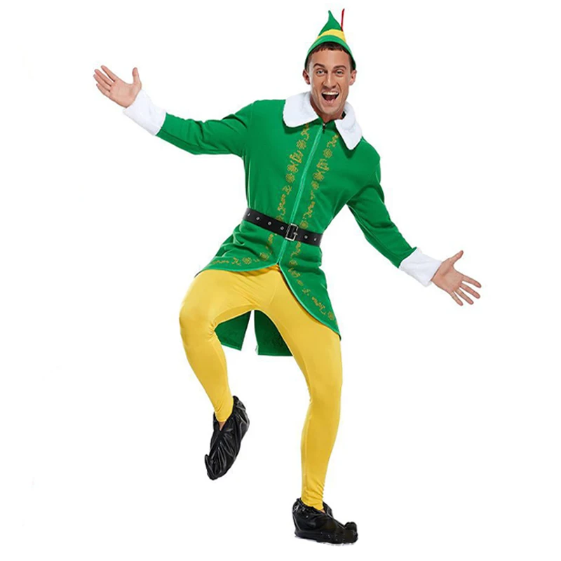 Authentic Adult Buddy the Elf Outfit