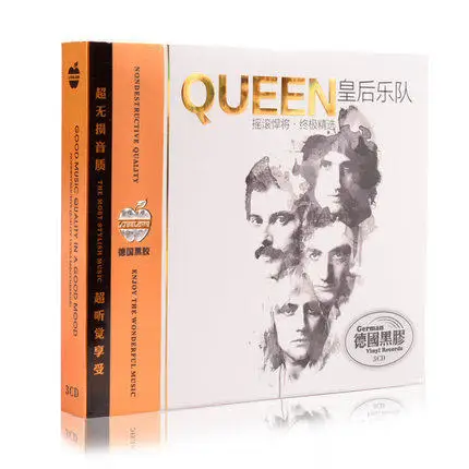 

China 12cm HD-MASTERING Vinyl Records LPCD HQ LP 3 CD Disc Set UK Rock Band Classic Pop Music 53 Songs