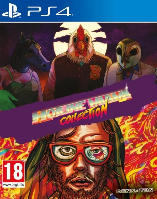 Video game Hotline Miami Russian version (PS4)