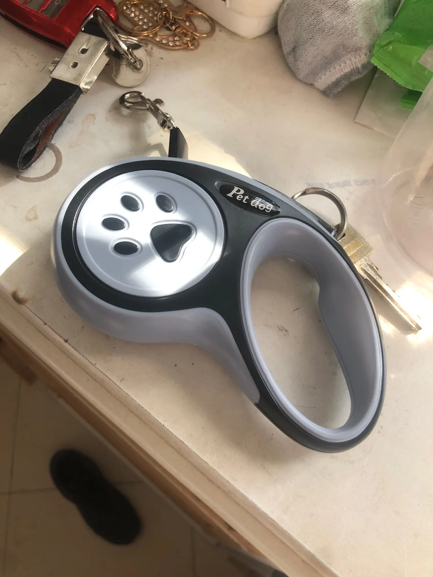 Automatische Nylon-Leine für kleine Hunde & Katzen photo review