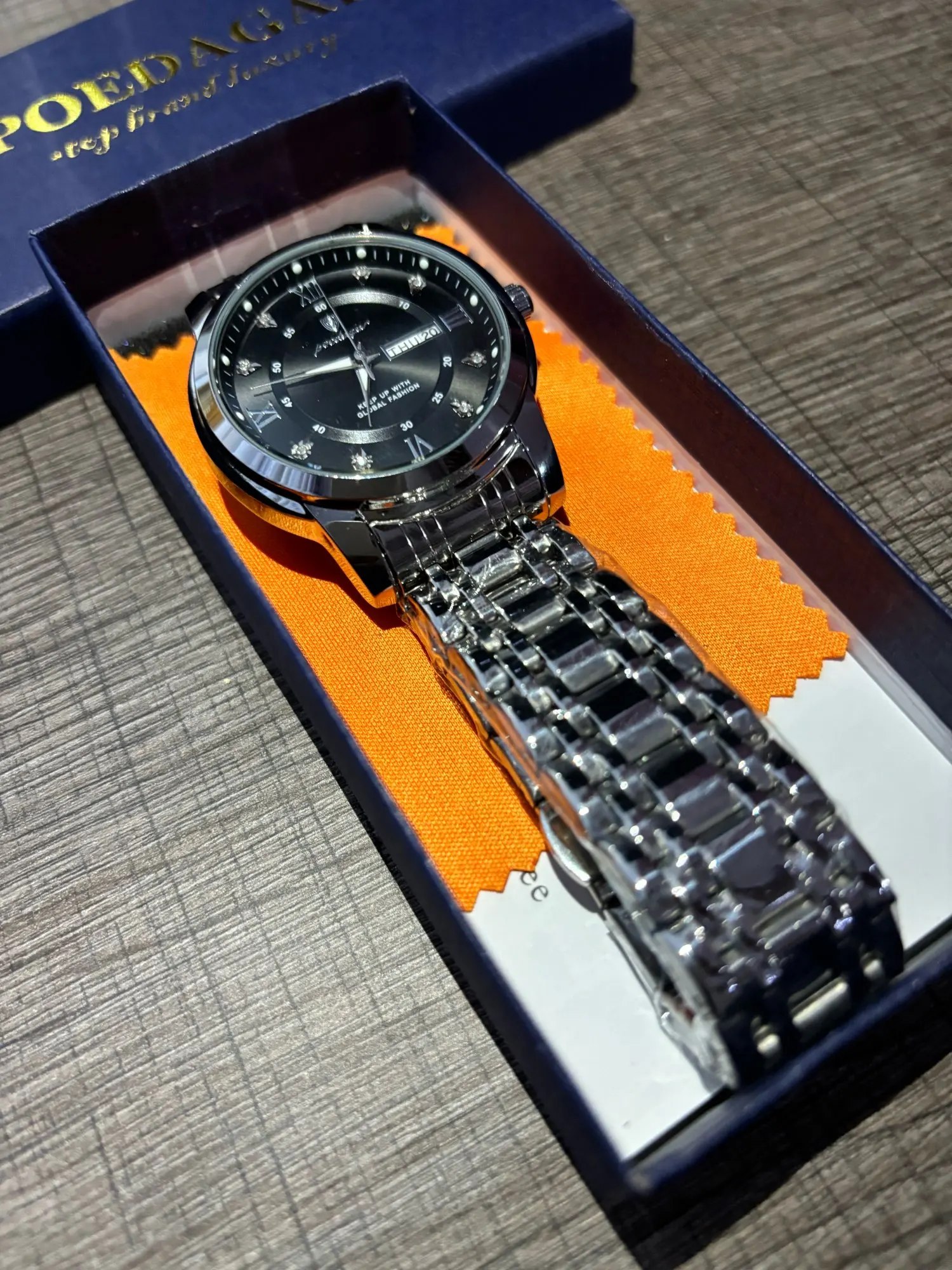 POEDAGAR Luxury Watch for Men photo review