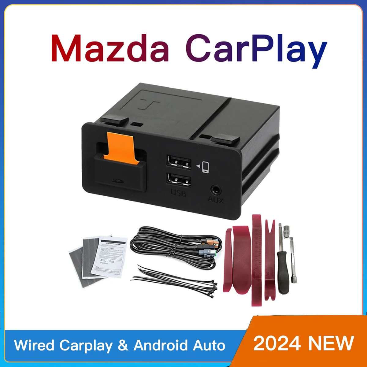 NEW-P2-CarPlay-Android-Auto-Module-USB-Adapter-Hub-for-Mazda3-Axela-6-2 ...