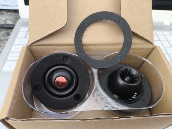 1 Paar 6Ohm 30W Zijde Film Audio Tweeter Speaker U... – Grandado
