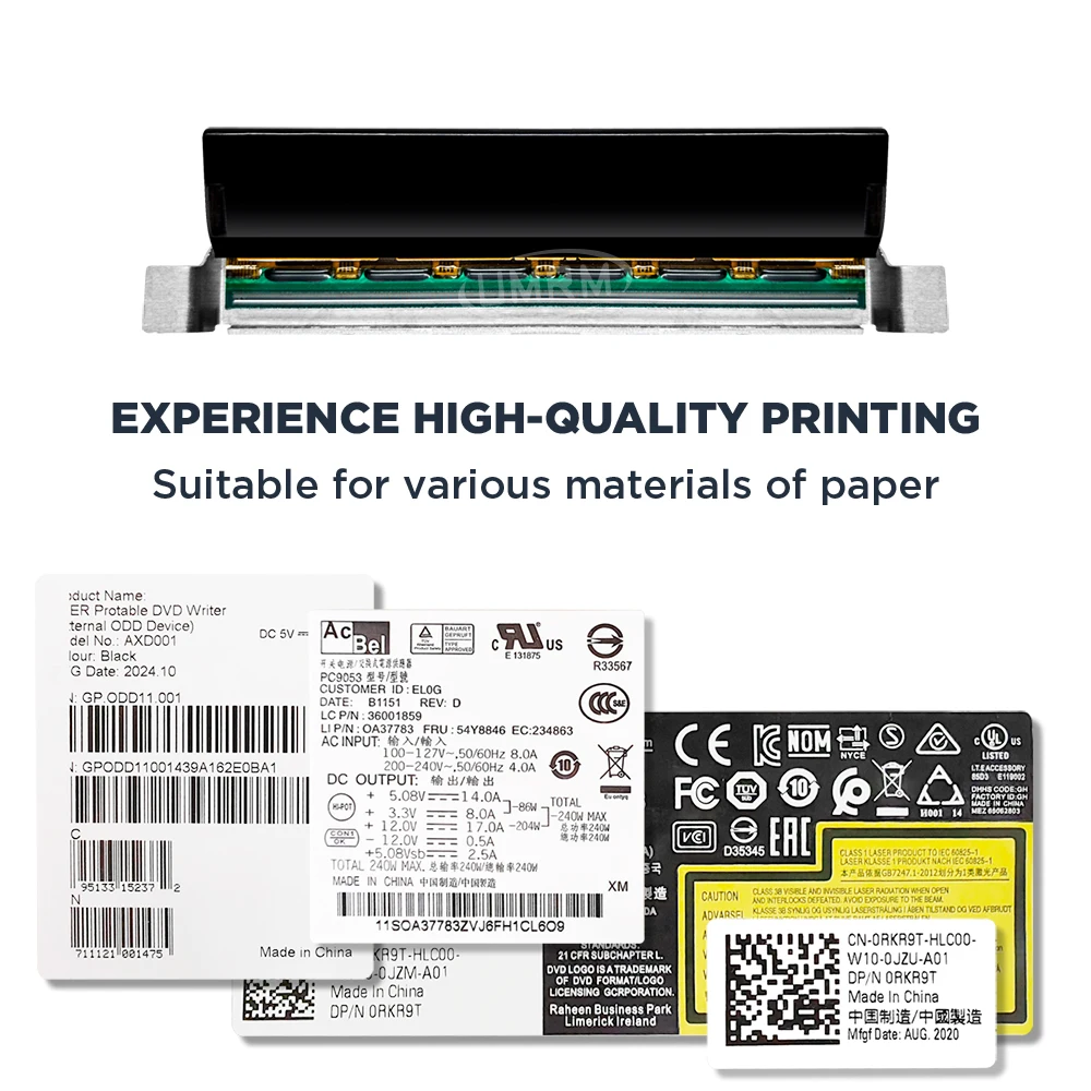 P1037974-010/P1037974-011 Printhead for Zebra ZT210/ZT220/ZT230 203dpi/300dpi Thermal Transfer Barcode Label Printer Print Head