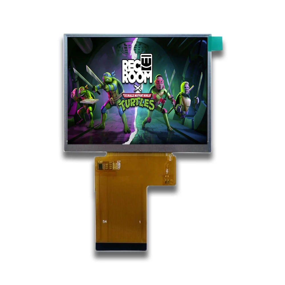 Новый ЖК-экран 54Pin Tab IPS LCD для ANBERNIC RG35XX Plus, Модернизированный Портативный Мини-Игровой консоль в стиле ретро, ЖК-дисплей Новый ЖК-экран 54Pin Tab IPS LCD для ANBERNIC RG35XX Plus, Модернизированный Портативный Мини-Игровой консоль в стиле ретро, ЖК-дисплей