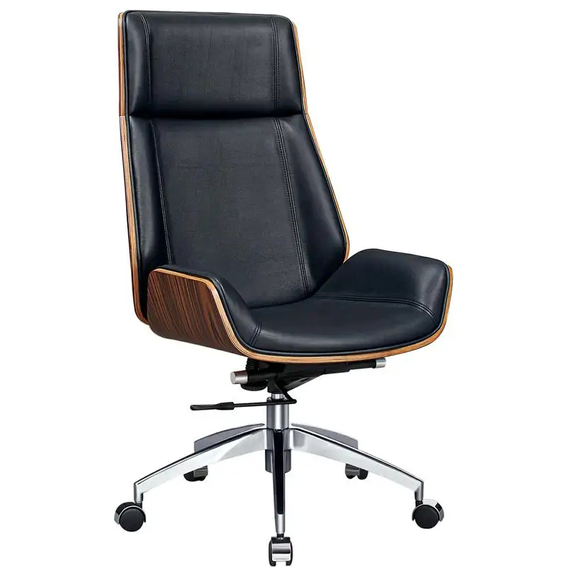 

[Flash Sale]High-Grade Genuine Leather Office Chair High Back Swivel Chair Boss Chair Executive Chair[US-W]