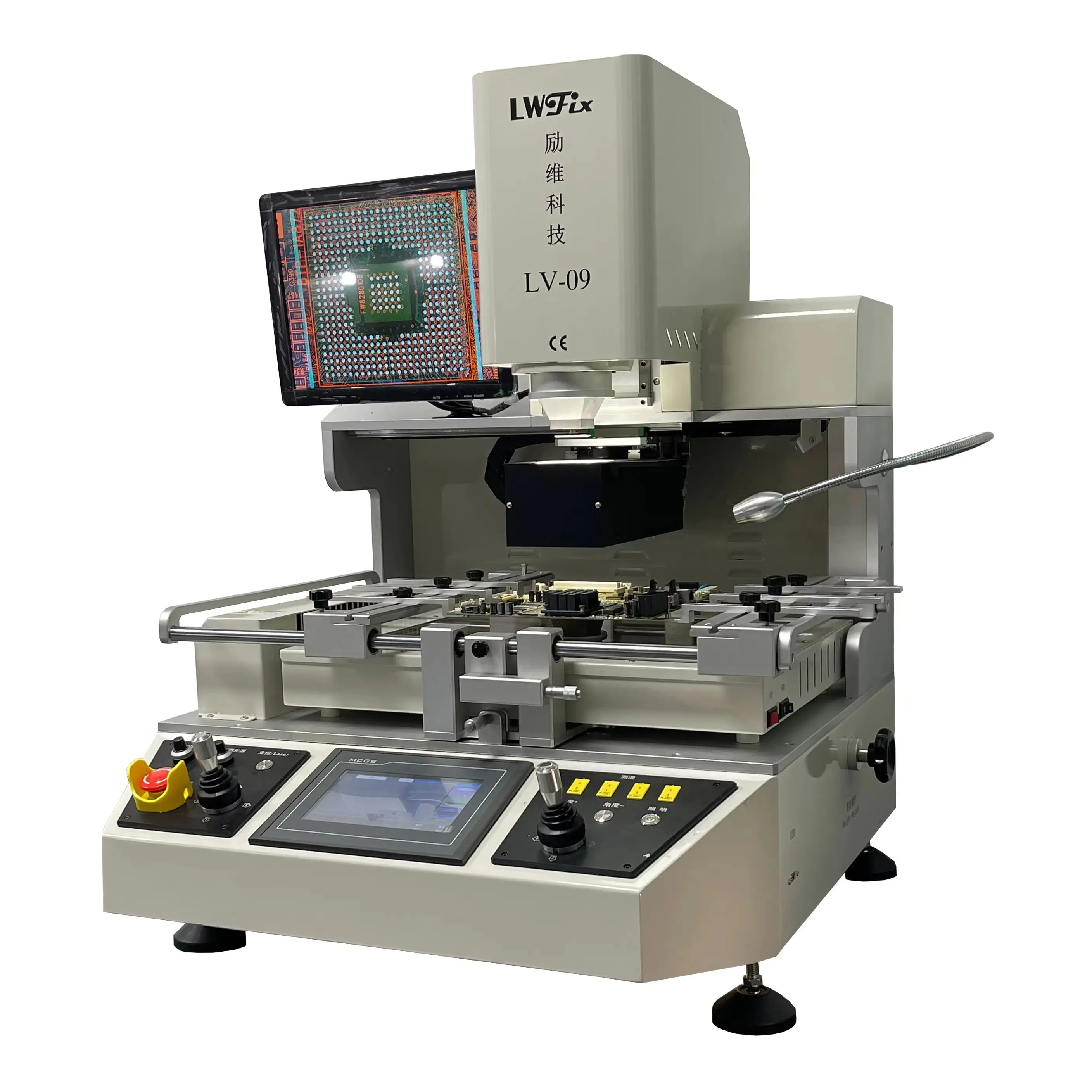 6800W BGA Rework Station with Laser & Infrared Technology for High-End Electronics Repair 3