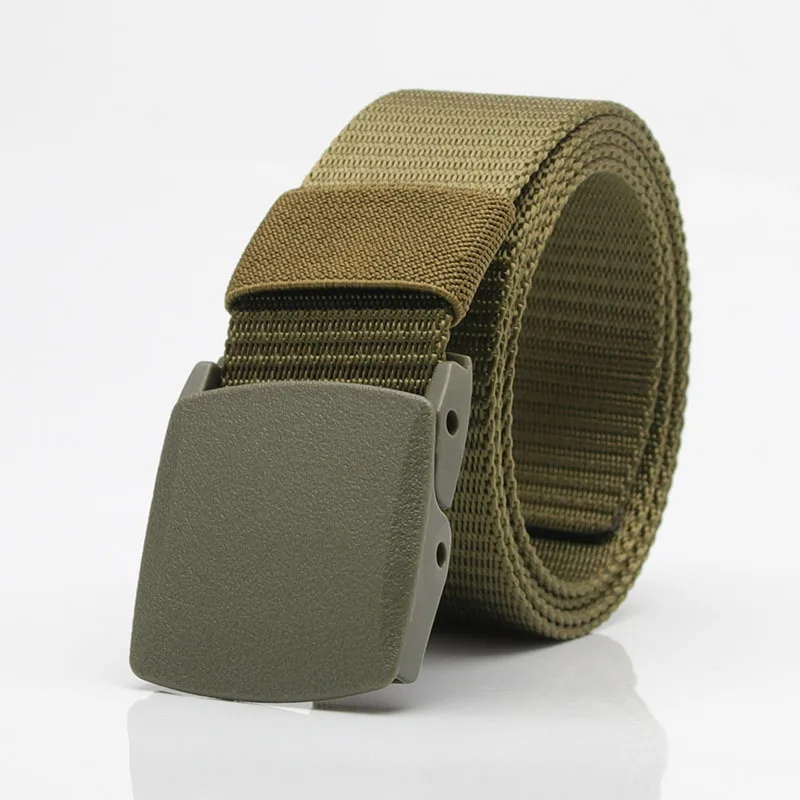 MYMC Belt for Men with Automatic Buckle Military Army Waistband for Casual Durable Belts Nylon Outdoor Tactical Canvas Belts Man shot gun belt hunting accessories outdoor rifle strapping belt gun rope durable nylon two points sling bungee shoulder strap hot