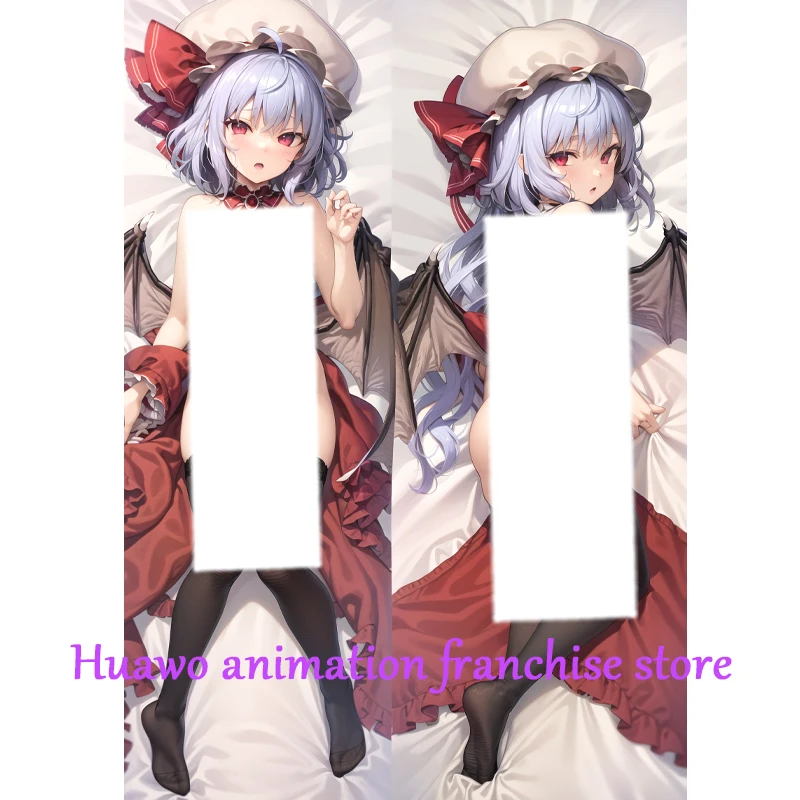 

Anime Dakimakura Pillow Remilia Scarlet 2-Side Print Pillowcase Hugging Body Cushion Cover Otaku Waifuristmas Decoration 2023