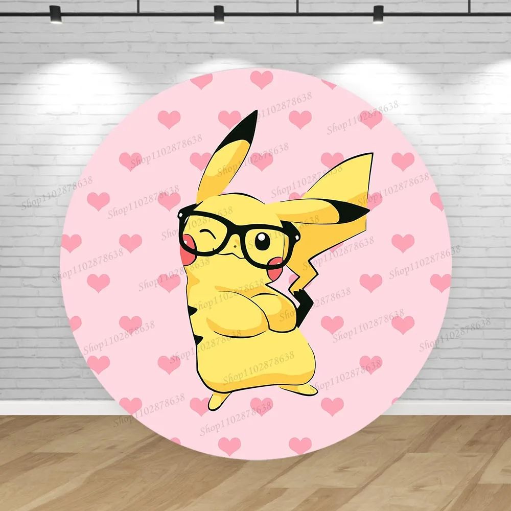 thumbnail image 1 of Fondos de Pokémon Gengar con cubierta elástica para fiesta de cumpleaños de niño, pancarta con cara de Bulbasaur de Jynect, accesorios para sesión de fotos de anime, 1 of 4