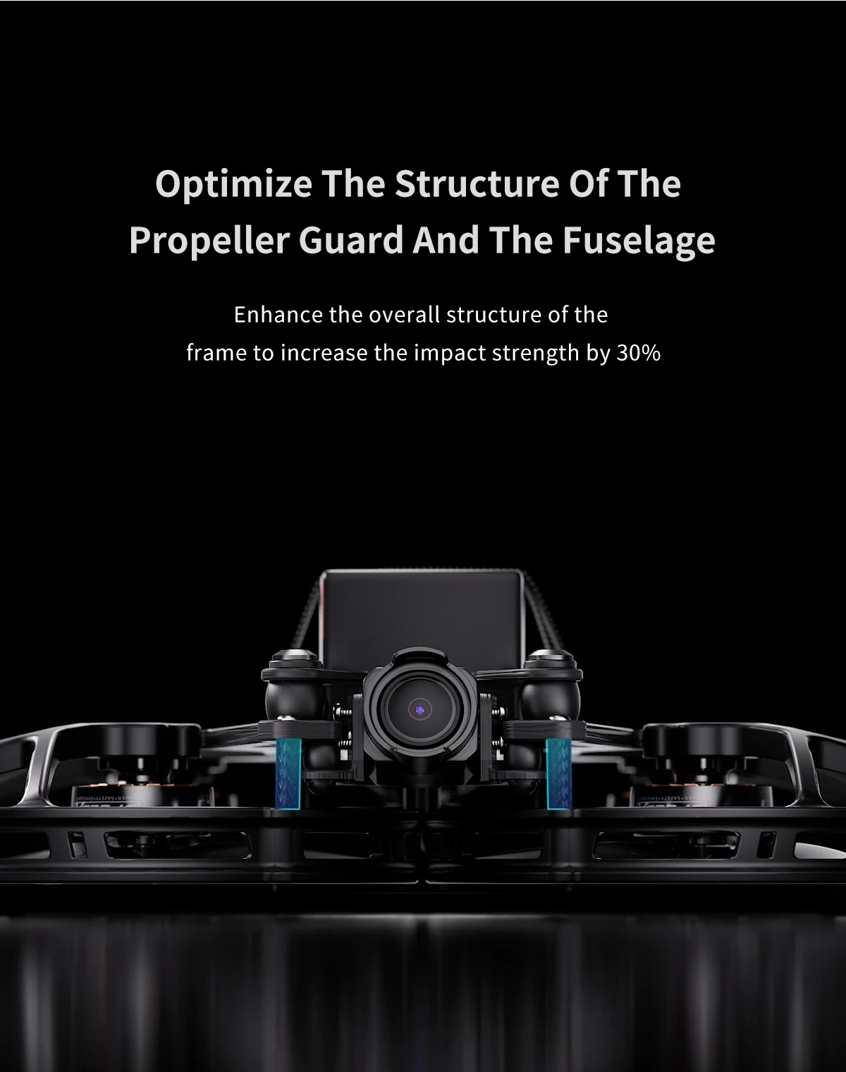 GEPRC CineLog35 V2 HD, Optimize The Structure Of The Propeller Guard And The Fuselage Enhance the