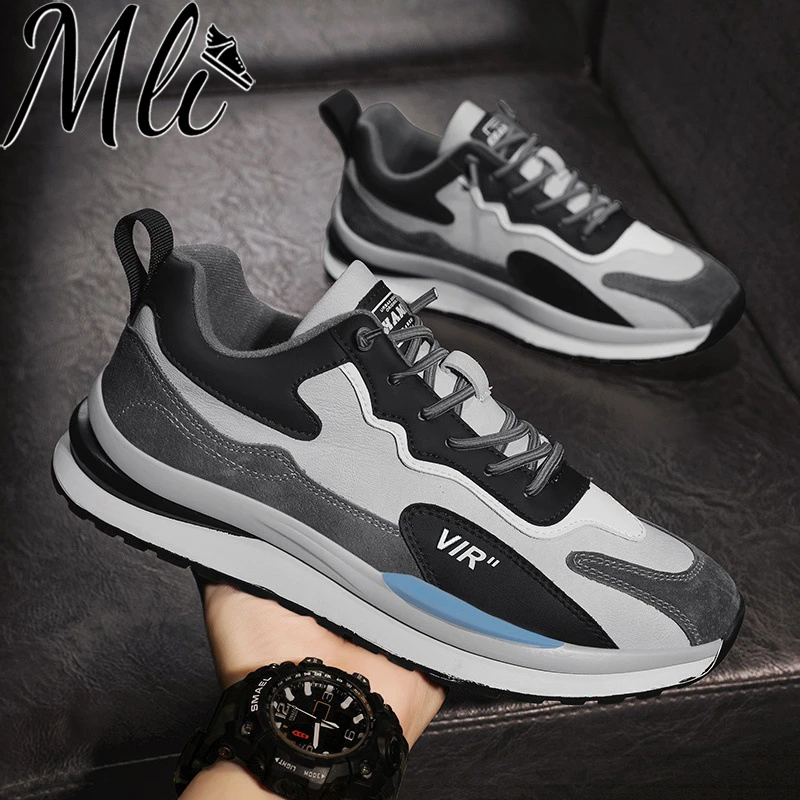 Men's Sports Shoes Brands Men's Leather Sneakers Men Sport Shoes Brand Causal Men Aliexpress