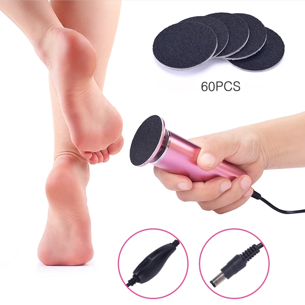 Electric Grinding Pedicure Tools Foot Sandpaper File for Heels Professional Foot Care Tool Dead Hard Skin Callus Remover 2