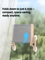 Cat Window Hammock with Strong Suction Cups, Ø85mm – Removable Fabrics, Holds up to 20KG 3