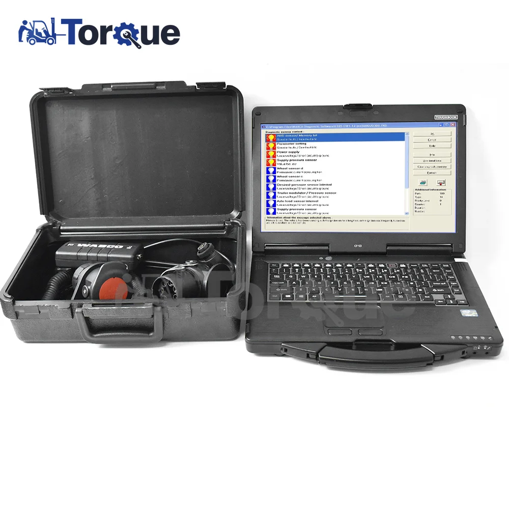 

Диагностический интерфейс OBD2 для тяжелых грузовиков, сканер CF53