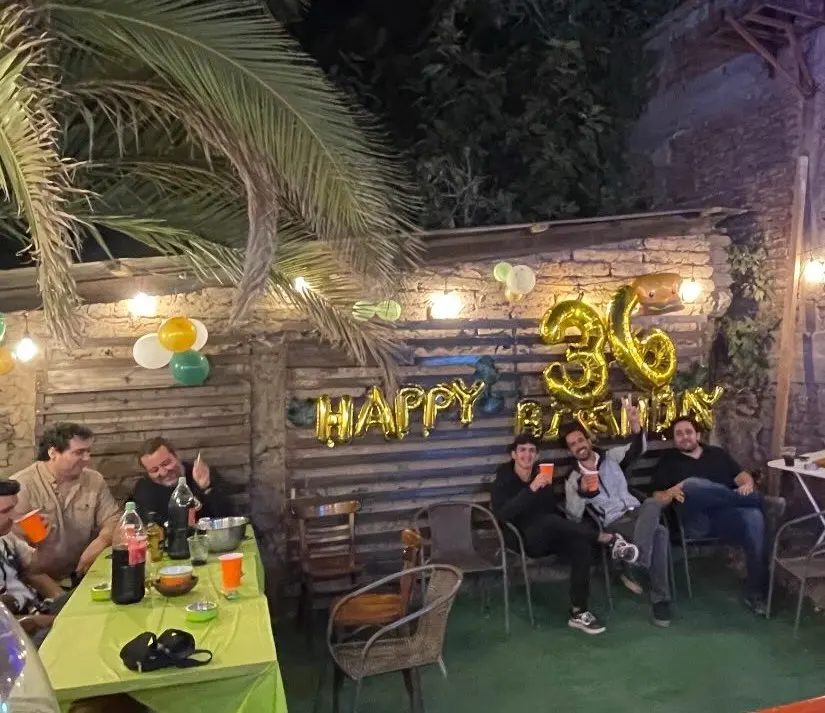 Blue Foil Birthday Balloon Set photo review