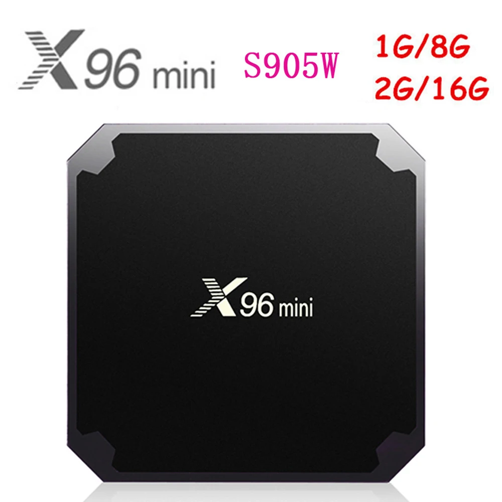 X96 WIFI Smart IP TV Box Android 9.0 Amlogic S905W 2G 16GB Media Player
