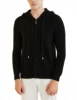 LONGMING Sweater Men's Cardigan Hoodies 100% Merino Wool 2023 Fall Winter Warm Long Sleeve Zip Sweatshirt Sport Hooded Jacket 6