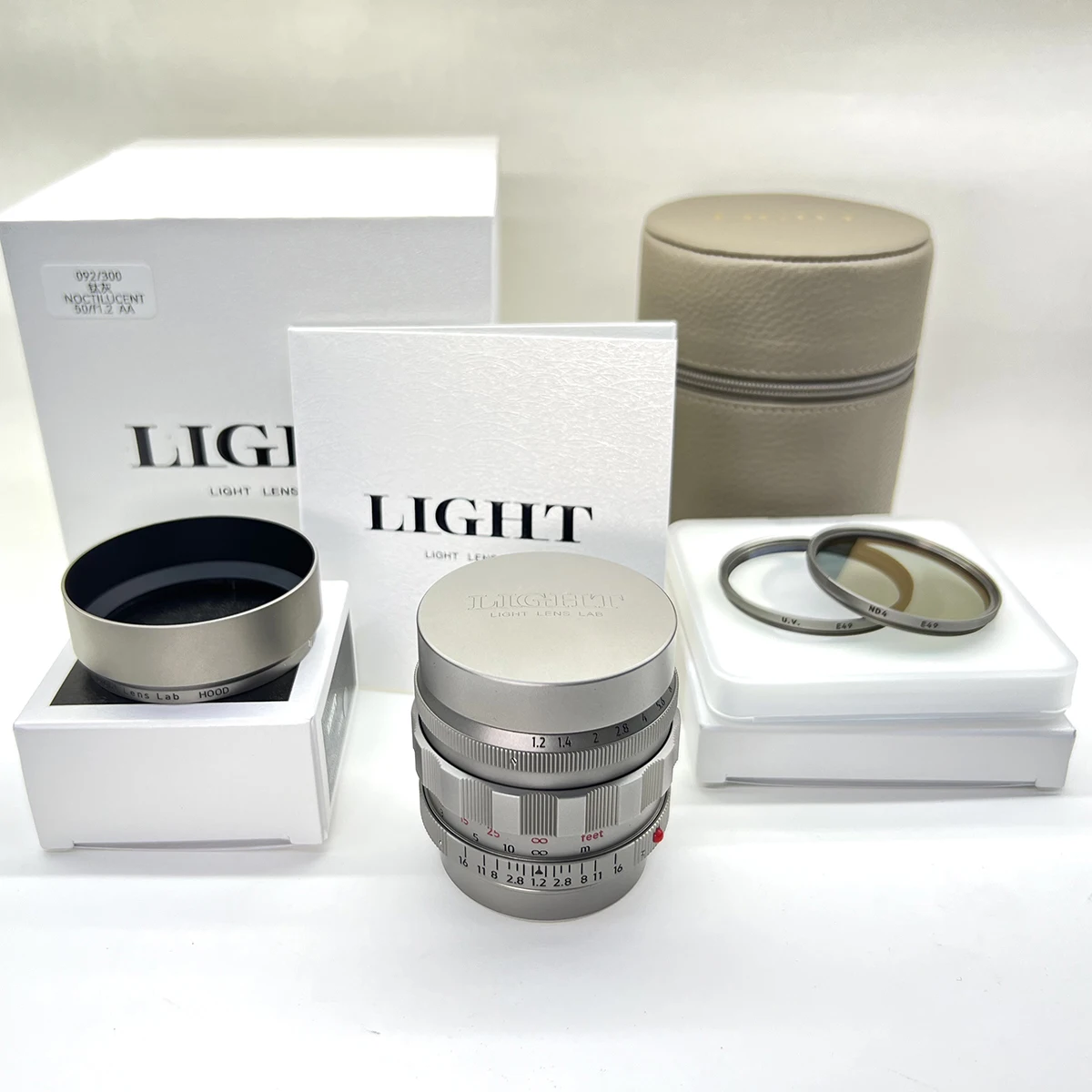 LIGHT LENZ LAB　M NOCTILUCENT 50mm f/1.2 LIMITED* LIGHT LENS LAB M NOCTILUCENT 50mm f/1.2 ASPH for