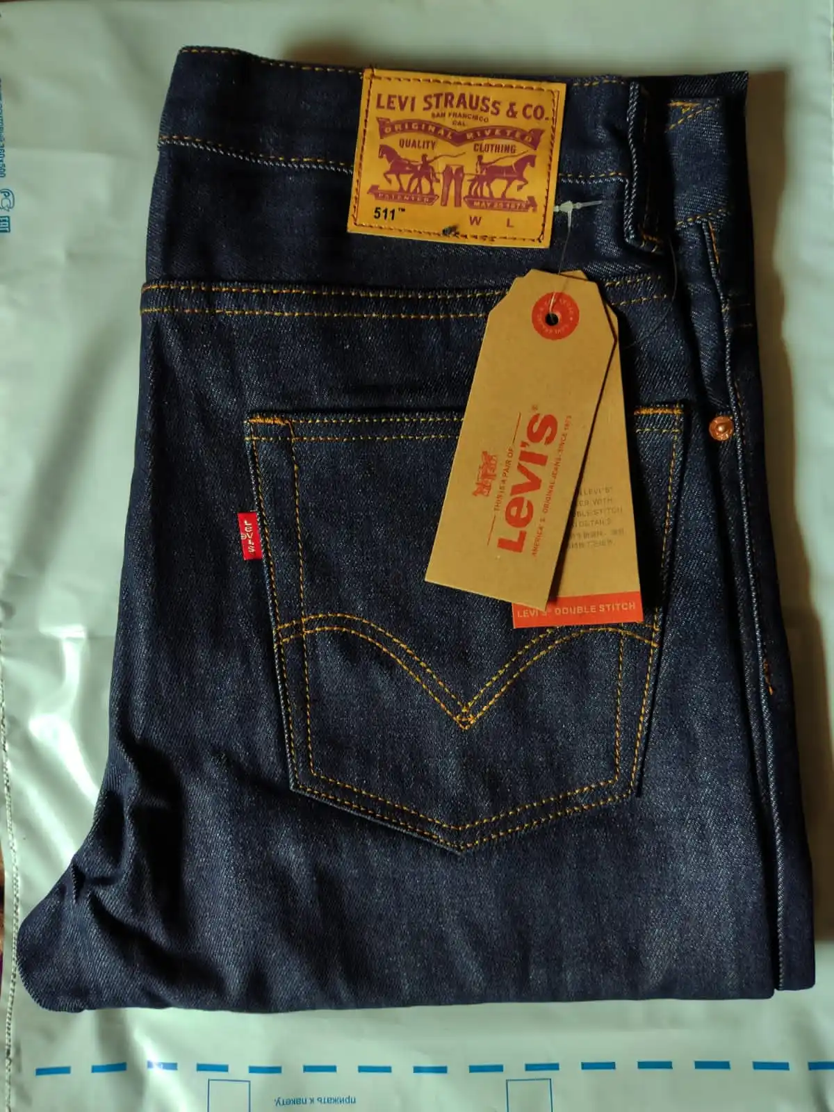 Herren jeans "levi's 511". Klassisch, gerade. Dicker, harter, nicht  gekochter Denim, 100% Baumwolle| | - AliExpress
