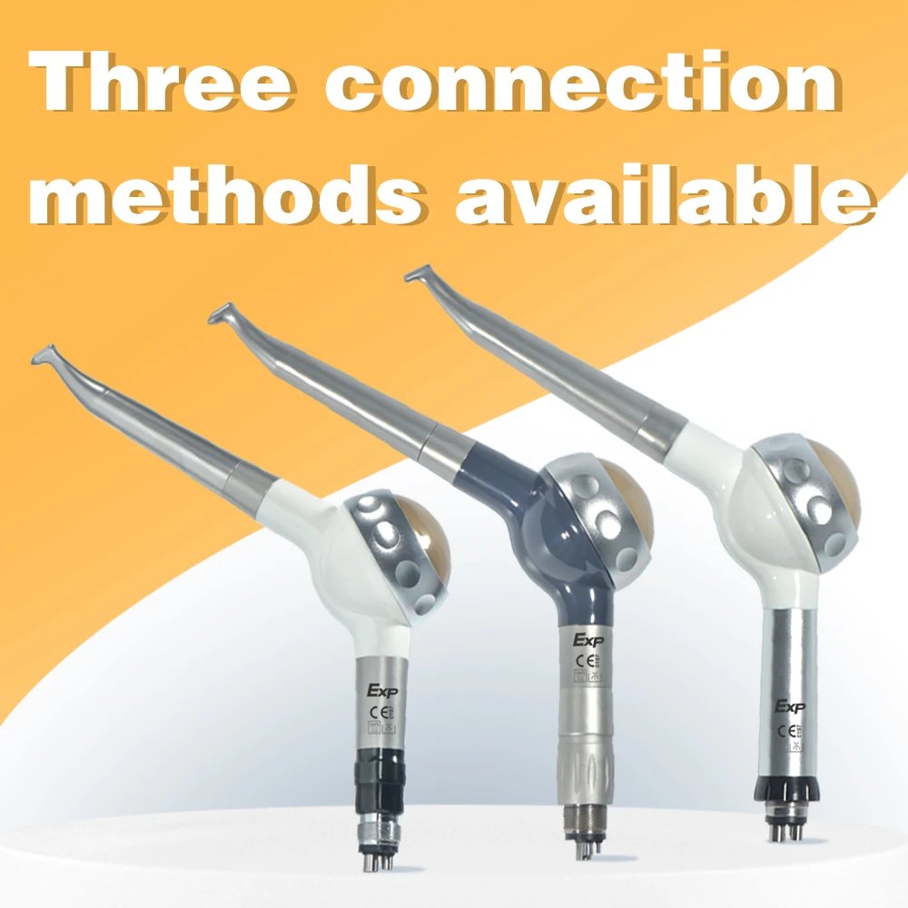 Exp Dental Equipment Air Prophy Unit Teeth Whitening Polisher Jet Oral Hygiene Prophy Polishing Tool KV/NSK/QD Connect 5