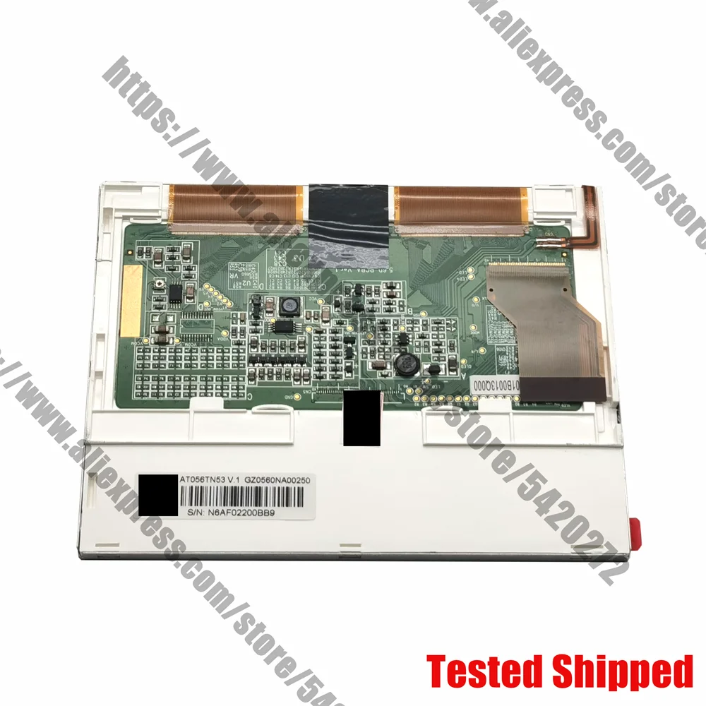 100%  ׽Ʈ LCD ȭ AT056TN53V.1 AT056TN53V1 5.6 ġ