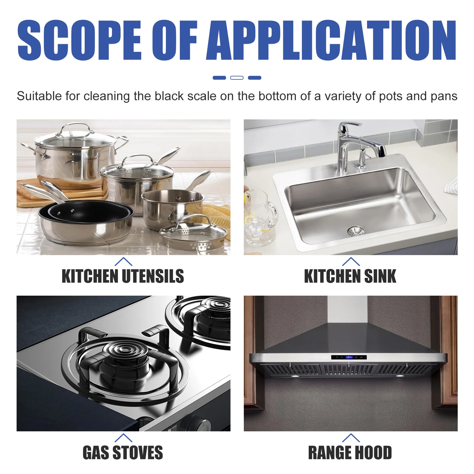 Multi Functional Kitchen Grease Cleaner Heavy Oil Stain Remover Spray