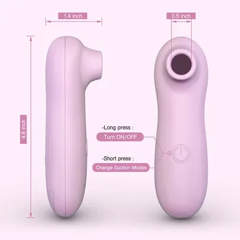 Powerful Clit Nipples Sucker Masturbator for Women Nipples Stimulator Oral Licking Clitoris Sucking Aldult Game Sex Toy Vibrator 5