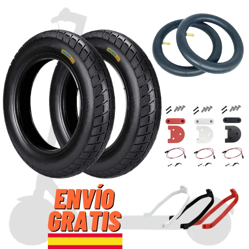 ✅Kit Ruote Xuan Cheng Da 10 Pollici Monopattino Elettrico Originale Xiaomi M365 Per Pro 2 / Cecotec Bongo Serie A - Coperture, 10" Pneumatici Posterio