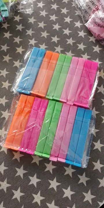 Clips de sellado coloridos a prueba de humedad, abrazadera selladora de bolsas de aperitivos para mantenimiento fresco, para bolsas de plástico, accesorio de cocina reutilizable, 5-30 Uds. photo review