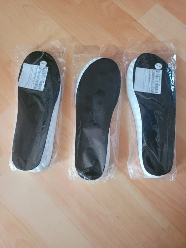 1 Pair/2 Pairs High Elasticity Latex Sport Insoles Soft Shoe Pads Arch Support Orthotic Insoles Breathable Deodorant Insole photo review