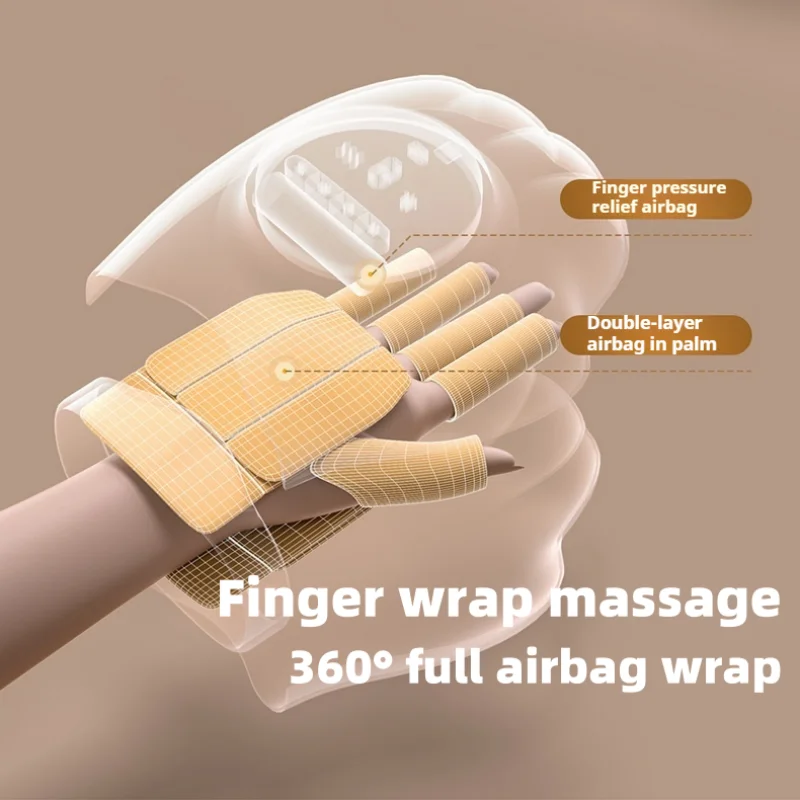Hand Massager for Relief of Hand Fatigue with Hot Compress