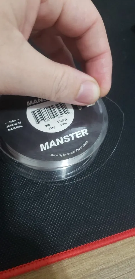 SeaKnight Brand MANSTER T2 Series 100% Fluorocarbon Fishing Line 100M, Carbon Fiber Line 3-35LB Upgrade Sinking Line Sea Fishing photo review