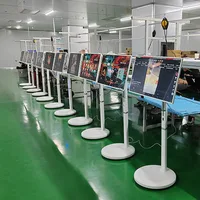 2025 populaire 32 pouces batterie-puissance Android 13 Stand By Me Tv dans le cellule écran tactile salle de sport jeu salle en direct Smart Tv 6