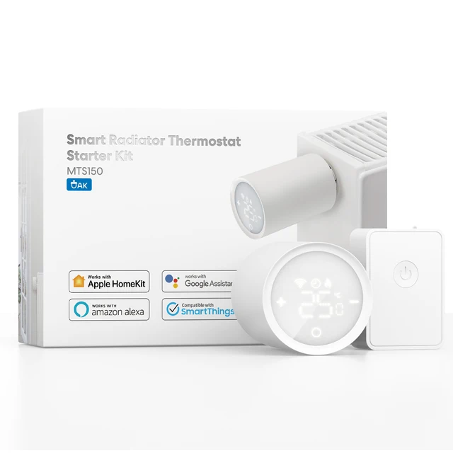 Meross-termostato inteligente WiFi para sistema de calefacción eléctrica  por suelo radiante, pantalla táctil, funciona con Apple HomeKit, Siri,  Alexa y Google Home - AliExpress