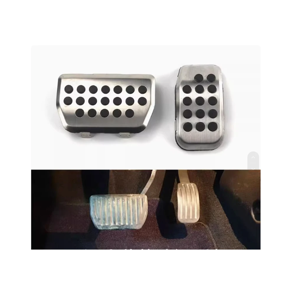 Car Pedal for Ford Mondeo Mk4 CD345 2008~2014 2009 AT Stainless Steel Anti-Slip Fuel Brake Rest Footres Cover Pad Accessories