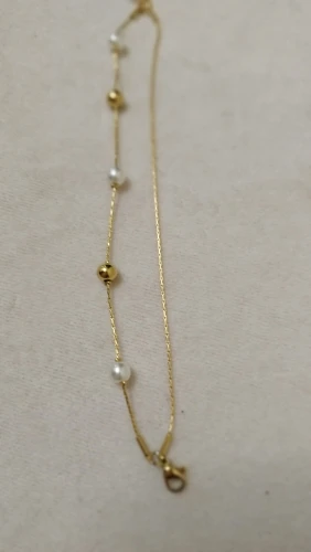 Double the charm Fashion Geometric Pearl Bracelet, a bijoux beauty photo review