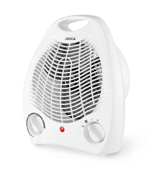 Electric heater JOCCA with 2000W power. Hot and cold air fan. White  portable thermofan. Winter stove for heating the house quickly and without  taking up much space - AliExpress