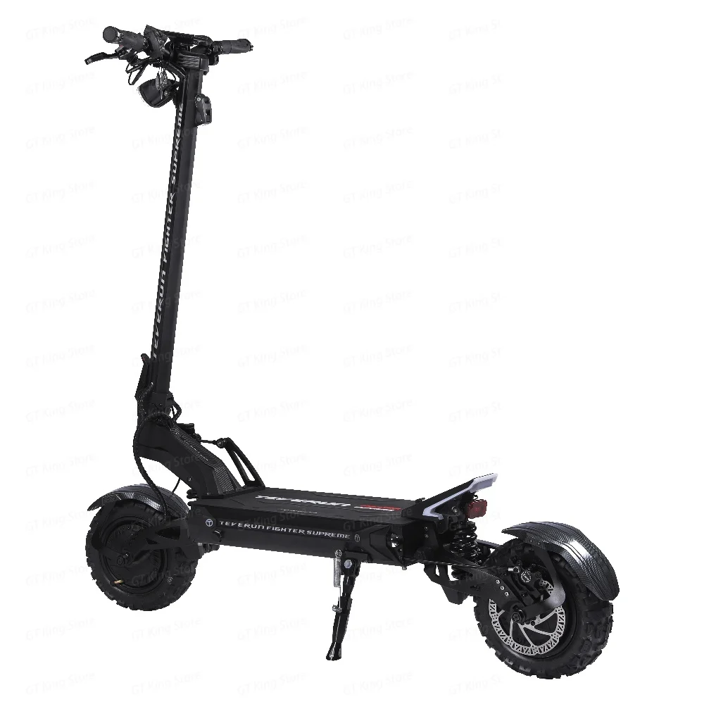 TEVERUN Fighter 72V 35Ah APP Smart BMS Blade Electric Scooter Skateboard Dual Motor 11inch Oil Hydraulic TFT