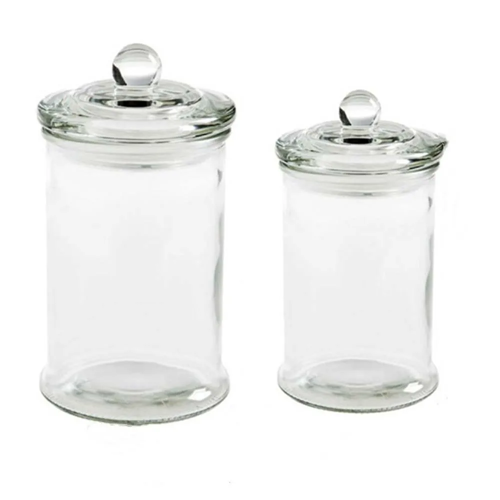 Kitchen Big Storage Glass Jar with Glass Cap and Blackboard Sticker for Marking Food Preserve MOQ500 Custom Available Inbox Us 2