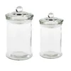Kitchen Big Storage Glass Jar with Glass Cap and Blackboard Sticker for Marking Food Preserve MOQ500 Custom Available Inbox Us 2