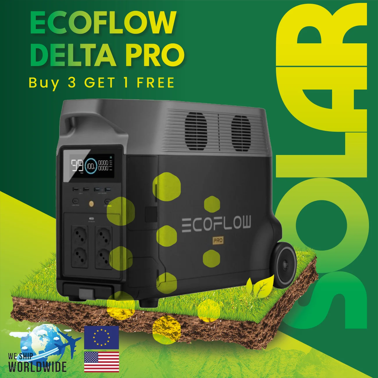 Station électrique portable EcoFlow DELTA Pro - EcoFlow France