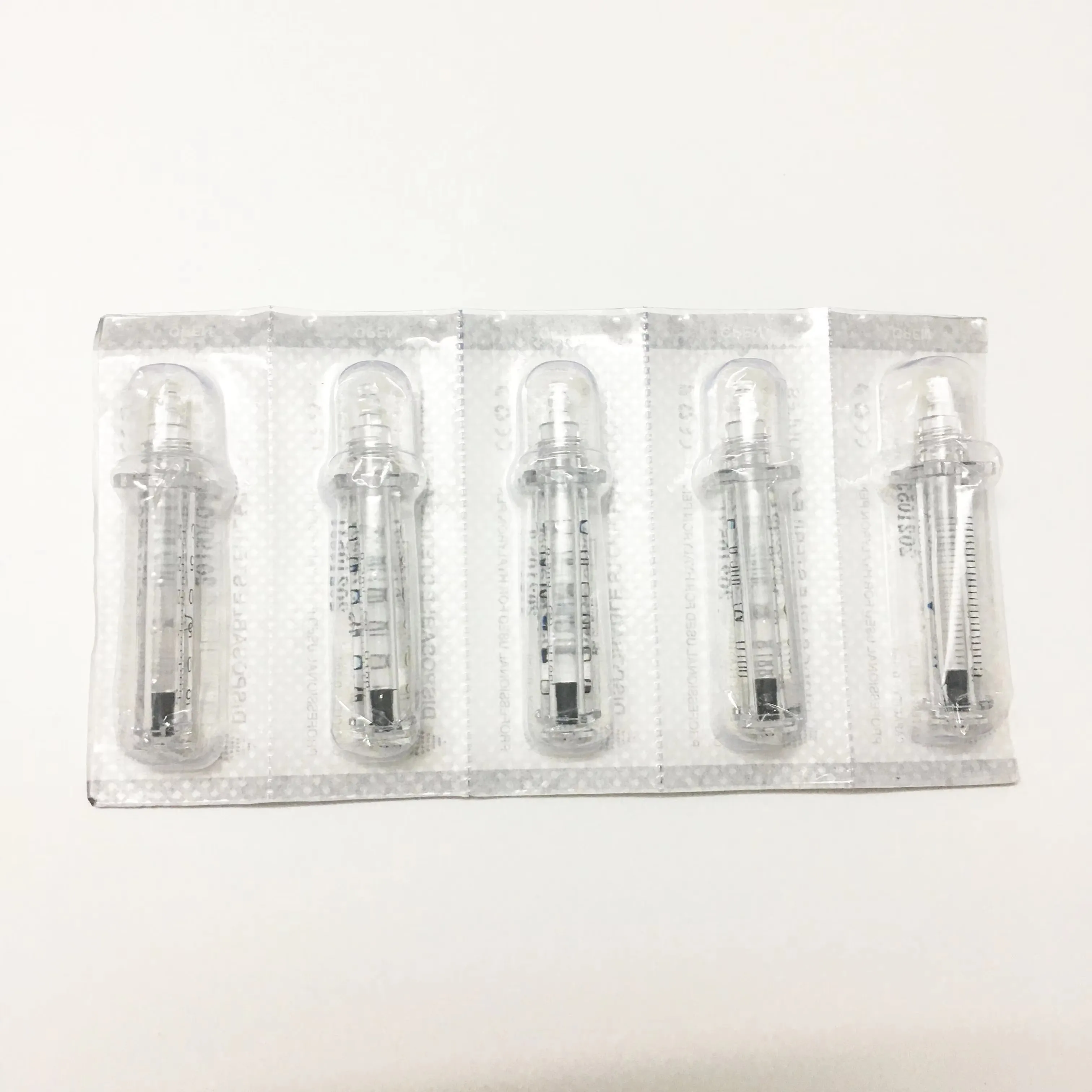 20pcs Ampoule 0.3 hyaluron pen spare parts hyaluronic acid cosmetic filling dust-free packaging