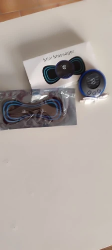 Tragbares EMS Nackenmassagegerät - Muskelstimulator für Nacken- und Rückenschmerzlinderung photo review